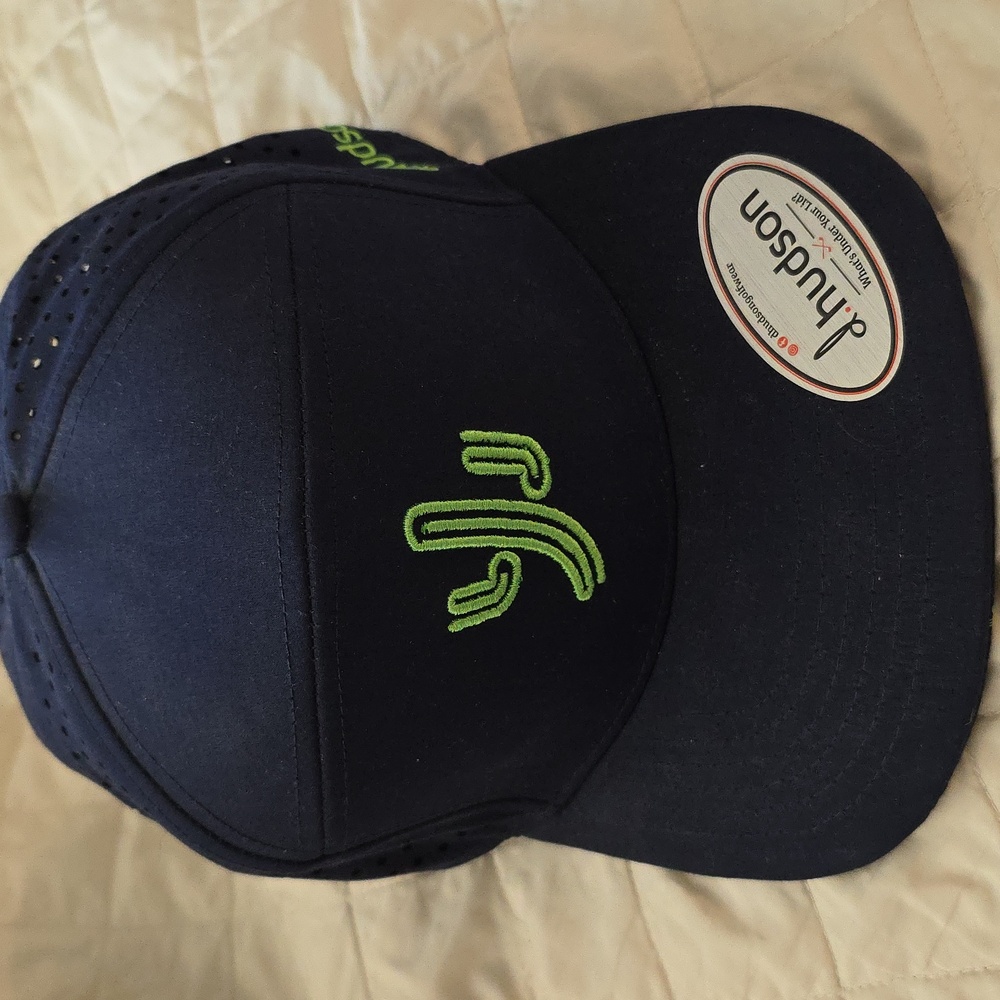 D. Hudson Blue & Green Cactus Baseball Cap NEW (Matt #14)